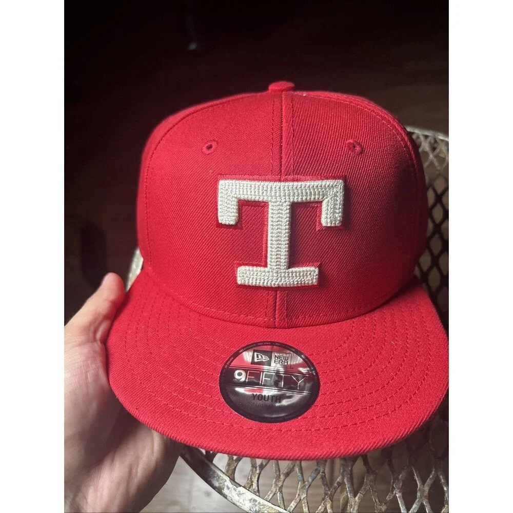 Youth New Era  Red Texas Rangers 2026 City Connect 9FIFTY Snapback Hat